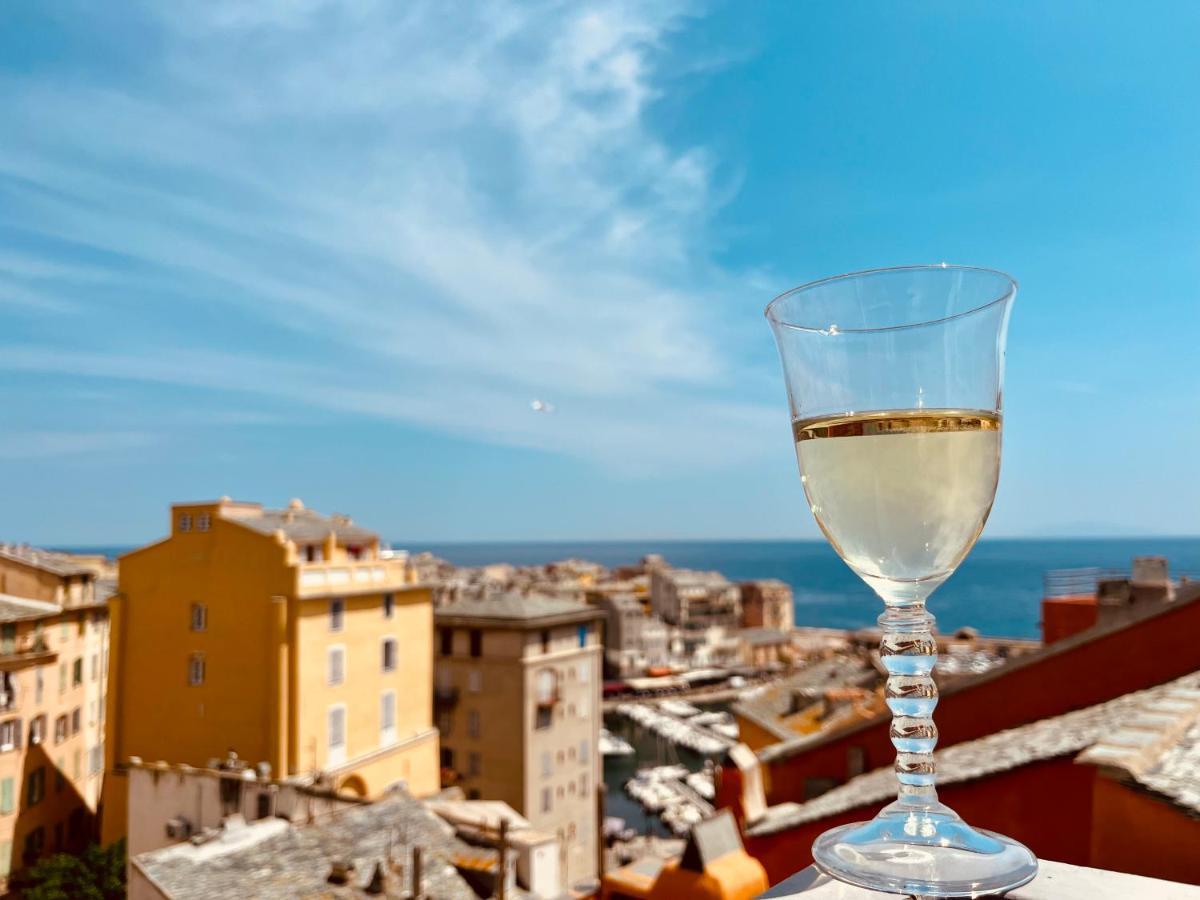 Pepites Bastiaises Vatta Appartement Roof Top Jacuzzi Vue Vieux Port Bastia (Corsica) Exterior foto